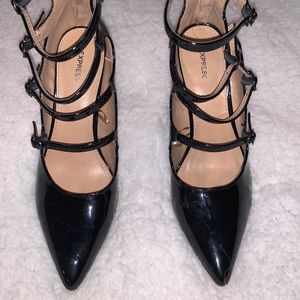 Black Stiletto High Heels